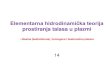 Elementarna hidrodinamička teorijaphysics.kg.ac.rs/fizika/files/predmeti/fizika... · Elementarna hidrodinamička teorija prostiranja talasa u plazmi - idealna (bezkoliziona), homogena