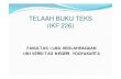 TELAAH BUKU TEKS (IKF 226)staff.uny.ac.id/sites/default/files/pendidikan/Nur Indah...Membahas dan memberikan bekal kemampuan membaca dan menyarikan buku teks Ilmu Keolahragaan untuk