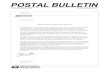 PUBLISHED SINCE MARCH 4, 1880 PB 22063, November 15, …PAGE 6 POSTAL BULLETIN 22063 (11-15-01) U.S. ARMED FORCES Free Mail Program Effective October 24, 2001, under the provisions