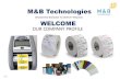 M&B Technologies … · RFID Technology solutions and products Biometric / Card based Access, Time attendance Fire Alarm system CCTV Surveillance, Control room Infrastructure Touch