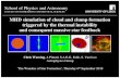 MHD simulation of cloud and clump formation triggered by …...MHD simulation of cloud and clump formation triggered by the thermal instability and consequent massive star feedback