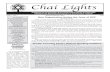 Chai Lights - ShulCloud · Chai Lights Published by Congregation B’nai Sholom-Beth David, founded 1907 Affiliated with the United Synagogue of Conservative Judaism VOL. 2 NO. 1