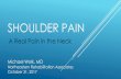 SHOULDER PAIN2017/10/31  · DROP ARM TEST Purpose: tears in the rotator cuff, primarily supraspinatus muscle Method: patient abducts (or examiner passively abducts) arm and then slowly