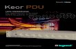 Distributed by Keor PDU - Legrand...2 Keor PDU Keor PDU è il nuovo UPS appositamente progettato per installazioni in quadri e armadi rack 19 pollici. Il suo design stile PDU con dimensioni