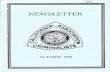 NEWSLETTERCAC NEWSLETTER October 1990SOCIETY FOR VECTOR ECOLOGY November 14, 1990 The22nd Annual Society for Vector Ecolory C.onference will containa Forensic Entomolory Seminan The