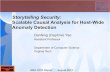 Storytelling Securityyaogroup.cs.vt.edu/papers/ARO-08-16-12.pdf2012/08/16  · Danfeng (Daphne) Yao Assistant Professor Department of Computer Science Virginia Tech Storytelling Security: