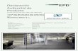 Declaración Ambiental de Producto - Aluminios Eibar · - Cumplimiento con CTE DB SE-AE y DB SE-AE en capacidad estructural hasta H3600 mm. Alcance geográfico: Global Nombre del