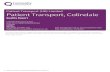 Patient Transport, Colindale NewApproachComprehensive ...Contents Detailedfindingsfromthisinspection Page BackgroundtoPatientTransport,Colindale 8