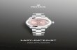 Lady-Datejust · Kemasan sinaran cahaya matahari pada dail Rolex adalah satu kaedah utama dalam pembuatan jam bagi mencapai dail berwarna metalik tulen seperti warna kelabu perak,