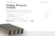 BLOCK PAVING City Pave VS5 - ESIBLOCK PAVING product size (mm) colours available in stock m2 per pack m2 per slice no. per m2 no. per pack weight kg per pack GB weight kg per pack
