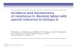 Incidence and mechanisms of resistance in Bemisia tabaci ... 2006 Q-b… · 874 RF Rauch & Nauen (2003) Arch. Insect Biochem. Physiol. 54 Bemisia tabaci. ... • Supernatant TLC SUD-S