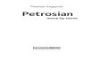 Thomas Engqvist Petrosian€¦ · Shekhtman, The Games of Tigran Petrosian, in two volumes which covers all the available games from 1942-1983. The game collection Petrosian vs. the