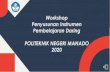 Workshop Penyusunan Instrumen Pembelajaran Daring ...elearning.polimdo.ac.id/pluginfile.php/422/mod_forum...POLITEKNIK NEGERI MANADO 2020 3 jenis pembelajaran daring berdasarkan interaksi