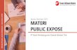 Jakarta, Desember 2019 MATERI PUBLIC EXPOSE€¦ · MATERI PUBLIC EXPOSE ... Layanan E-samsat diluncurkan pada bulan Mei 2019 dengan realisasi pendapatan hingga Oktober sebesar Rp.