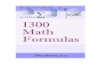 1300 Math Formulas - Educational News1300 Math Formulas = = = = = = = = = = = = = = = = = = = = = = = = = = = = = = fp_k= =VVQVNMTTQN= = `çéóêáÖÜí=«=OMMQ=^KpîáêáåK=^ää=oáÖÜíë