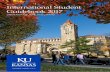 International Student Guidebook 2017 · A big state with a big heart and a rich history, Kansas is the heartland and technically the center of the United States. KU is located in