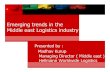 Emerging trends in the Middle east Logistics industry...Madhav Kurup Managing Director ( Middle east ) Hellmann Worldwide Logistics 2 Presentation Format Objective Dubai –an overview