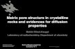 Matrix pore structure in crystalline rocks and evidences ...kyt2014.vtt.fi/md_workshop_13092012/siitari_kauppi.pdf Out-Leaching Technique for Characterizing Pore Fluids in Crystalline