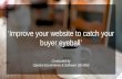 Improve your website to catch Your Buyer Eyeball