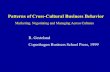 Patterns of Cross-Cultural Business Behavior Marketing ...cadeiras.iscte-iul.pt/CIM/Gesteland.pdfII. Informal vs. Formal Cultures Breezy informality offends high-status people from