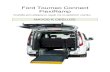Ford Tourneo Connect FlexiRamp - API CZ · 2015. 12. 30. · Automobil Ford Tourneo Connect FlexiRamp se sníženou podlahou slouží k přepravě těžce tělesně postižené osoby
