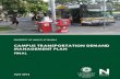 CAMPUS TRANSPORTATION DEMAND MANAGEMENT PLANUH Manoa’s Campus Transportation Demand Management (TDM) Plan establishes a package of campus access strategies to help address growing