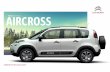 Citroën Brasilmedia.citroen.com.br/file/84/0/20151210_aircross_catalogo_v5.pdf · molduras da caixa de roda, para-choques e rodas de liga leve de 16". NOVA FIJNÇÄO MIRRORSCREEN