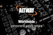Worldwide - Distributor of electronic components - Altway UK · 2017. 2. 22. · E-mail: sales.int@altway.co.uk Company: Altway (UK) Ltd. Address: Unit 2, Mansﬁeld i-Centre Oakham