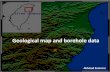 Geological map and borehole data … · Bagian-bagian Peta Geologi Dalam litostratigrafi (cabang geologi yang meneliti strata lapisan batuan), formasi geologi adalah satuan litostratigrafi