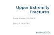 Upper Extremity Fractures - Cook Children's Medical Center...greenstick type fracture in the distal radius and/or ulna . Salter 2 Distal Radius Fracture . Salter 2 of Distal Radius