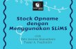 Stock Opname dan Weeding dengan Menggunakan SLiMS · Menu utama Stock Take Berfungsi mengembalikan status koleksi perpustakaan yang dianggap hilang oleh sistem, ke status exist/ada.