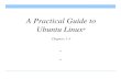 A Practical Guide to Ubuntu Linux®mzali/courses/Winter15/Cis345/slides/Ch...File Higtory 800kmarkg TOOlg Help .Gett*ng Started Latest Bac Headli. ubuntu Welcome to Ubuntu 7, 10! Live