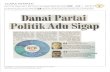 Audit Board of Indonesia · 2018. 3. 2. · Ketua DPD Partai Hanura Kalbar Membangun sinergitas antara calon. ... nator Divisi Pencegáhan dan Hubungan Antar Lembaga, Bawaslu Provinsi