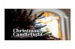 2020 Candlelight program cover Christmas...Dear Friends, We are delighted to welcome you to the 2020 Stetson University Christmas Candlelight Concert. This event has become a highlight