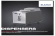 DISPENSERS - BLANCO Professional...sure furniture and appliances remain unscathed. Impressive from all sides: quality from BLANCO Professional. 9 Easily accessible technology For cleaning,