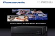 ET-MWP100G - Panasonic...The ET-MWP100G Panasonic Multi Window Processor makes it pos-sible to quickly and efﬁciently combine multiple projectors and ﬂat panel displays into a