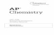 5886-3 Chemistry pp.ii-88 · 2020. 2. 1. · 4 Special Focus: Thermochemistry Th e chapter by Valerie Ferguson covers the concepts of calorimetry. I would make sure to cover the example