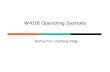 W4118 Operating Systems - Columbia Universityjunfeng/10sp-w4118/lectures/... · 2016. 1. 24. · Linux page replacement algorithm Linux dynamic memory allocation. 2 x86 segmentation