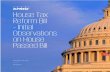 House Tax Reform Bill Observations - KPMG · 2020. 12. 16. · proposed tax reform legislation. On November 3, Brady released amended legislative text of H.R. 1, which revised the