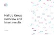 MailUp Group overview and latest results€¦ · MailUp Group Company Competition Strategy Financials •Bootstrapped 2002, always profitable •10,000 clients across industries •21b+
