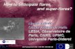How to anticipate flares, and super-flares?flarecast.eu/wp-content/uploads/2017/10/Vilmer_UAI.pdf · 2017. 10. 3. · Is it easy to anticipate flares? No , predicting solar flares