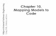 Lecture for Chapter 10, Mapping Models To Codeeraytuzun/teaching/cs319/material/... · 2019. 2. 9. · Bernd Bruegge & Allen H. Dutoit Object-Oriented Software Engineering: Using