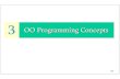 3 OO Programming Concepts - ITU · 2006. 9. 20. · OO Programming Concepts 3 Object Oriented Programming ConclusionConclusion Until this slide we have discovered some features of