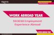 SSI3018 Employment Experience Abroadsocialsciences.exeter.ac.uk/media/universityofexeter/...you fail any modules, you will not be able to work abroad! • Same timescales as Study