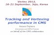 Tracking and Vertexing performance in CMSvertex2012.knu.ac.kr/slide/s1/cms.pdf · 2012. 10. 2. · A. Tropiano, Tracking and vertexing performance in CMS, Vertex 2012, Jeju CMS tracker
