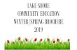 LAKE SHORE COMMUNITY EDUCATION WINTER ......Make checks payable to: Lake Shore Central Schools Lab Fees: Lab fees are paid directly to the course instructor at the first meeting of