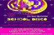 St Mary's School Disco · 2019. 5. 6. · ScHoOl DisCO THURS 30TH MAY $5 INCLUDES DISCO ENTRY, DRINK AND GLOW PRODUCT HOT DOGS CAN BE ORDERED FOR $2.30 ORDER TICKETS THROUGH CDF PAY