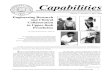 Capabilities - O&P Virtual Library2 Capabilities/April 1998 Northwestern University Prosthetics Research Laboratory & Rehabilitation Engineering Research Program Capabilities (ISSN