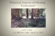 Financial Aspects of Owning Timberland - UCANRInformation on various tax codes, record keeping and audits for private forestland owner by Larry Camp, RPF #1698 Relevant Internal Revenue