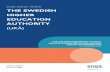 ENQA AGENCY REVIEW THE SWEDISH HIGHER EDUCATION … · 2021. 1. 12. · OTHER SOURCES USED BY THE REVIEW PANEL • ENQA AGENCY REVIEW 2020. THIS REPORT presents findings of the ENQA